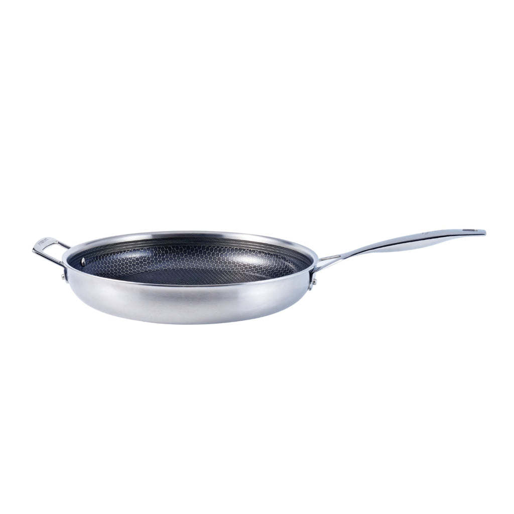 Poêle à frire 32 cm avec poignée d'aide