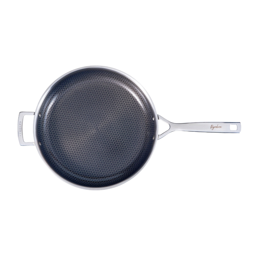 Poêle à frire 32 cm avec poignée d'aide