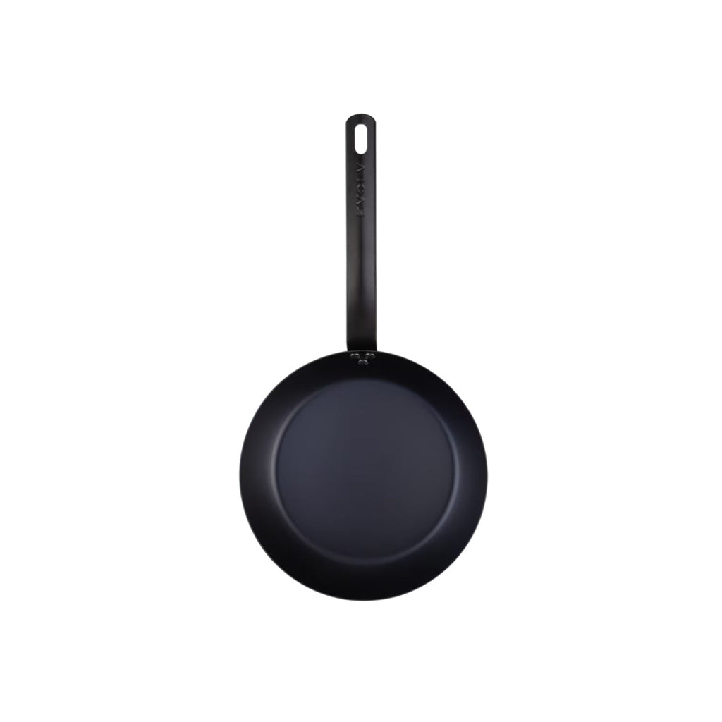 Poêle en acier au carbone pré-assaisonnée 24cm