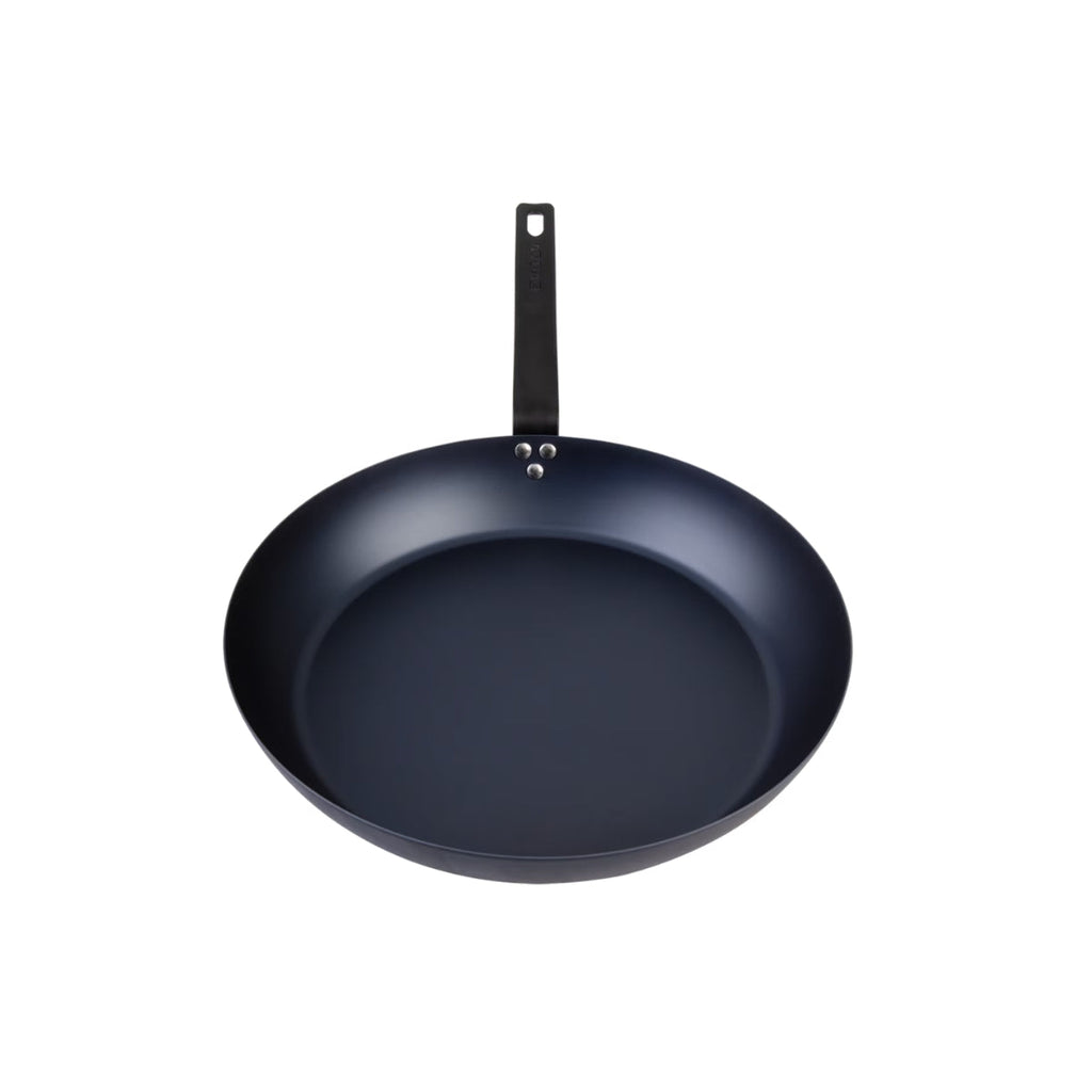 Poêle en acier carbone pré-assaisonnée 32cm