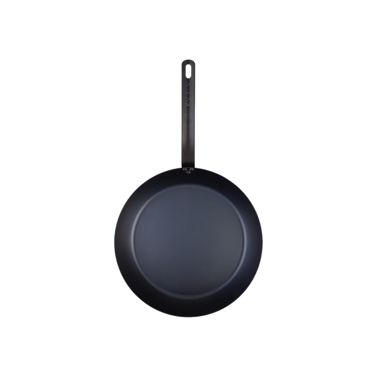 Poêle en acier carbone pré-assaisonnée 32cm