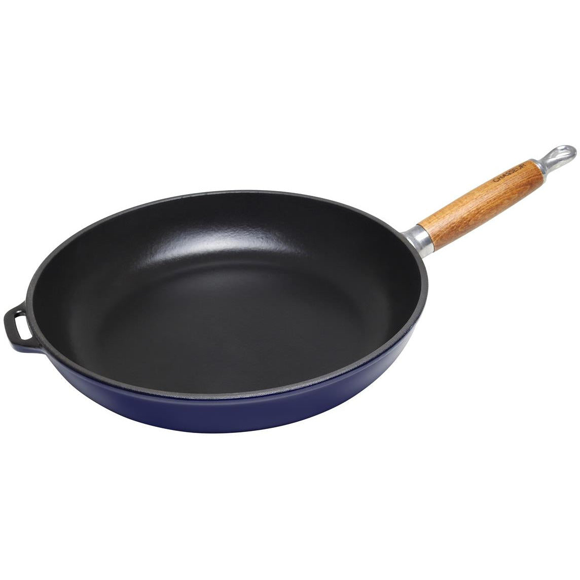 Poêle en fonte émaillée 28cm - Bleue