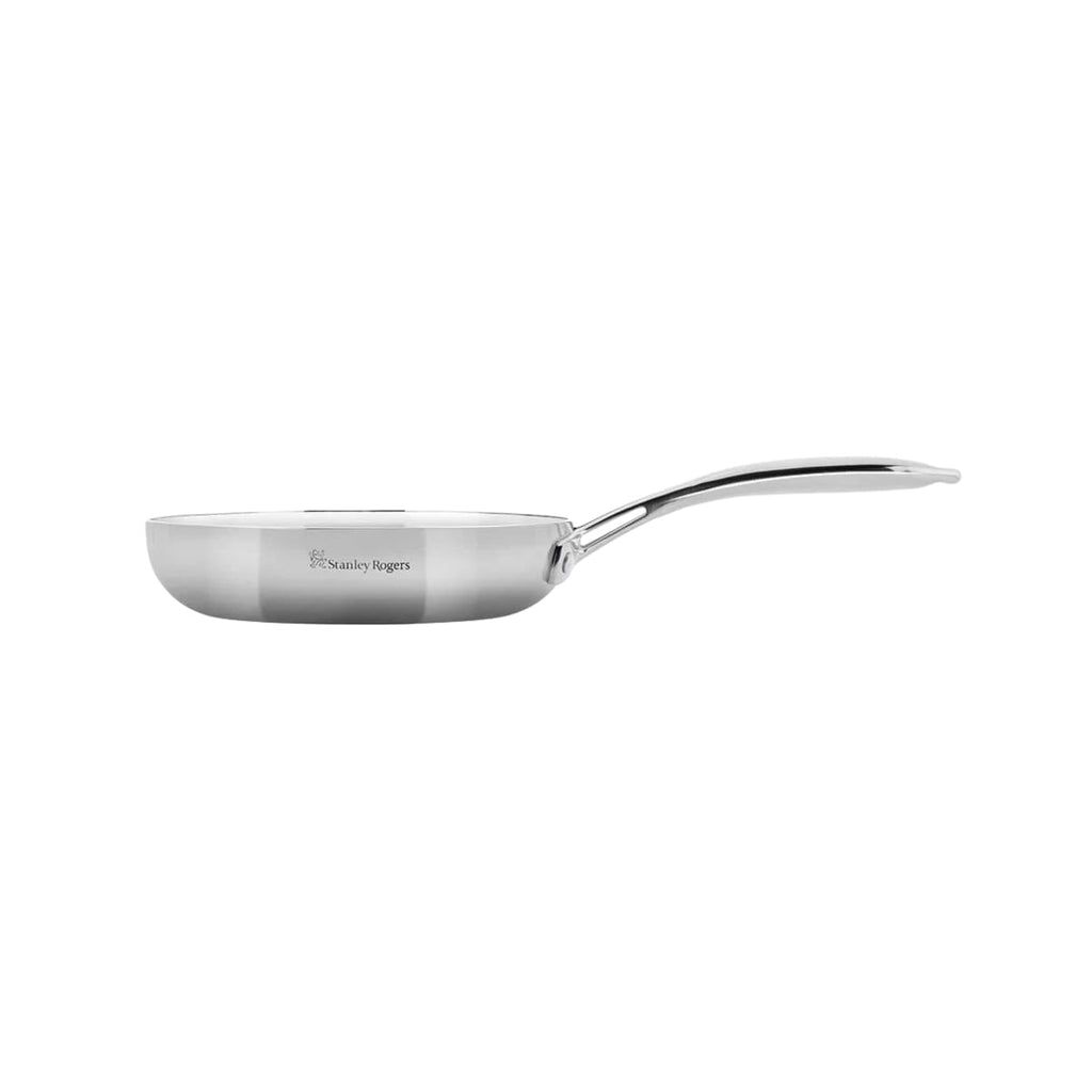 Poêle à frire en acier inoxydable triple épaisseur 20cm