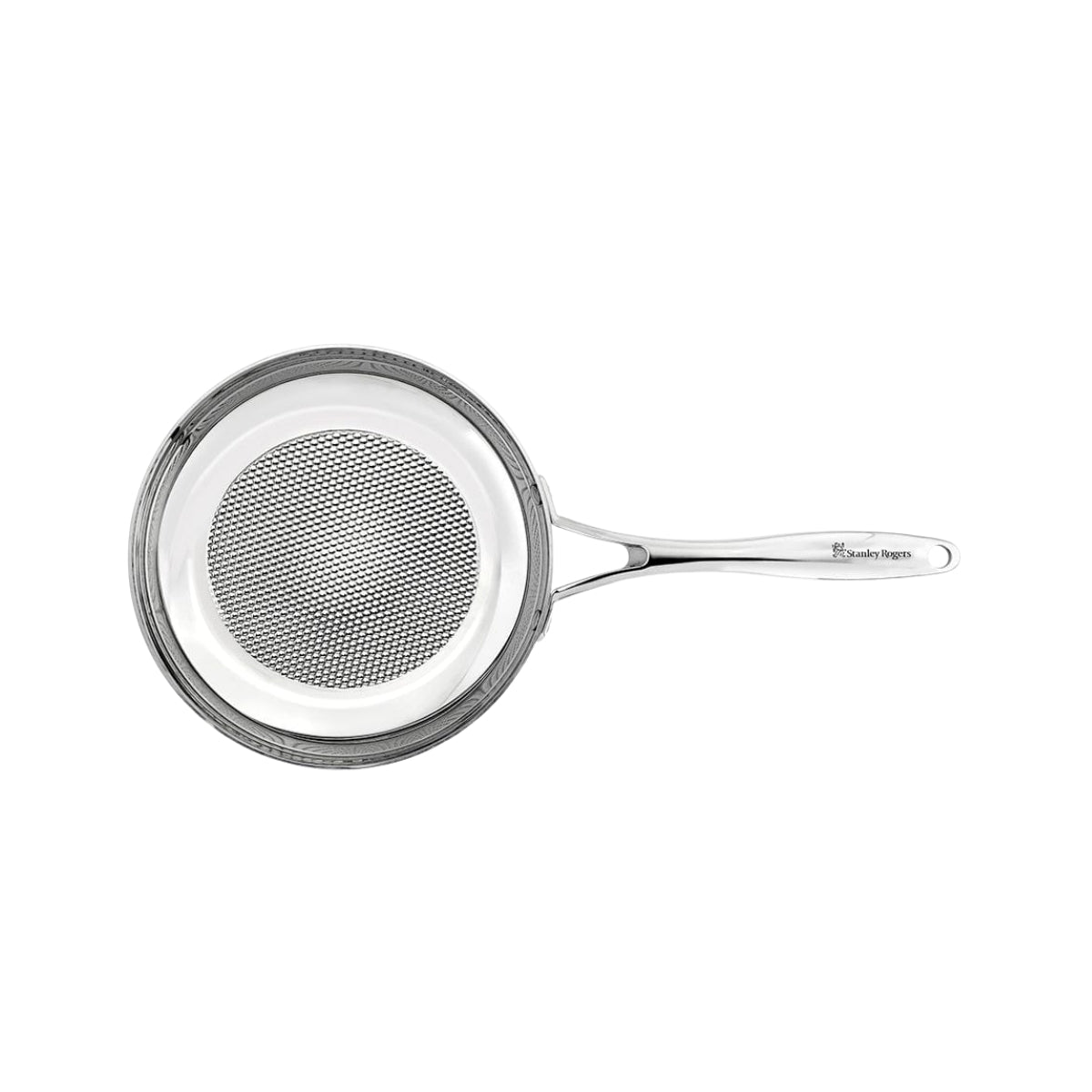 Poêle en acier inoxydable triple épaisseur 24 cm