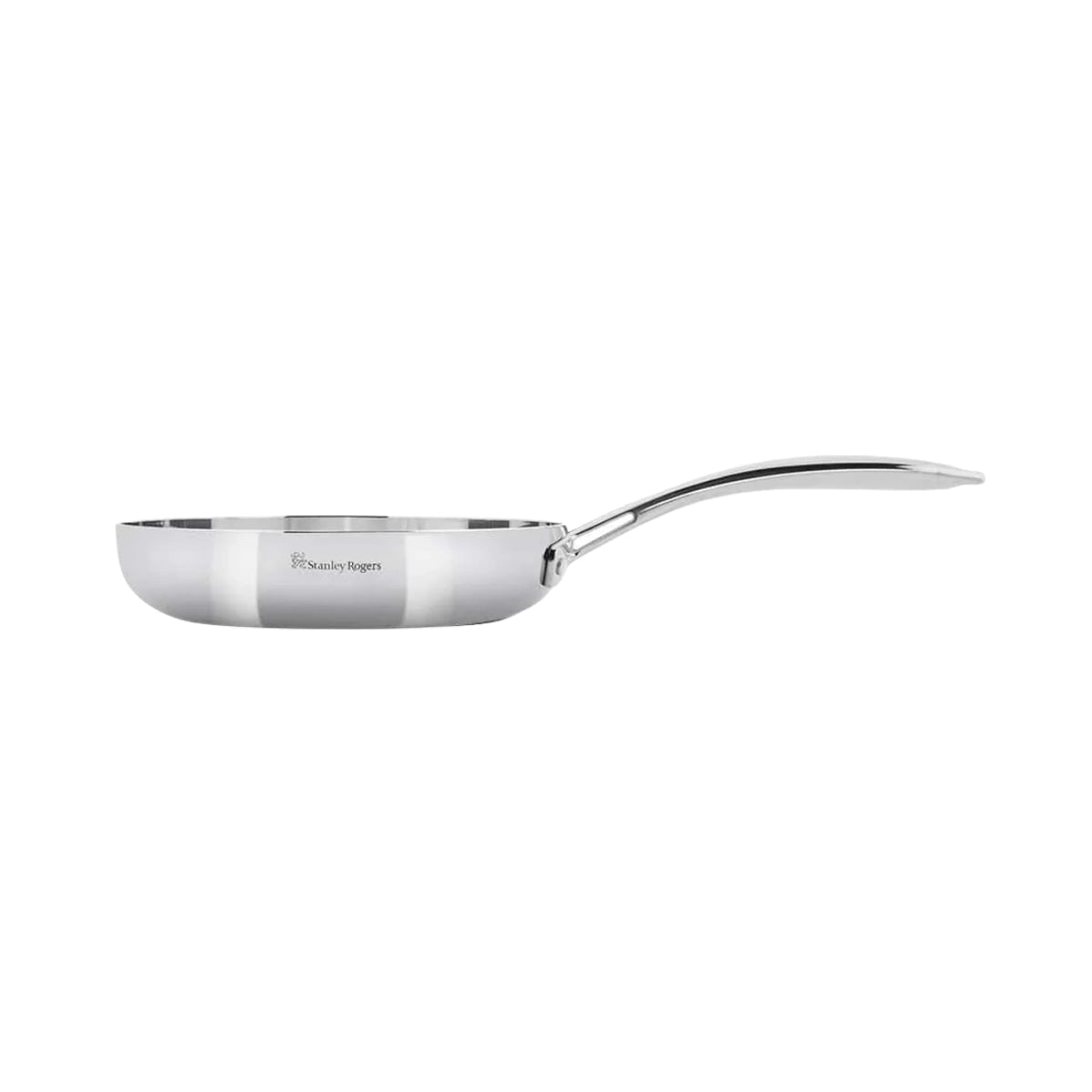 Poêle en acier inoxydable triple épaisseur 24 cm