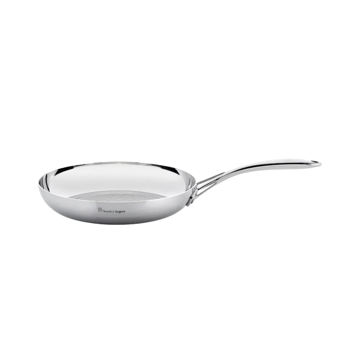 Poêle en acier inoxydable à triple couche 28cm