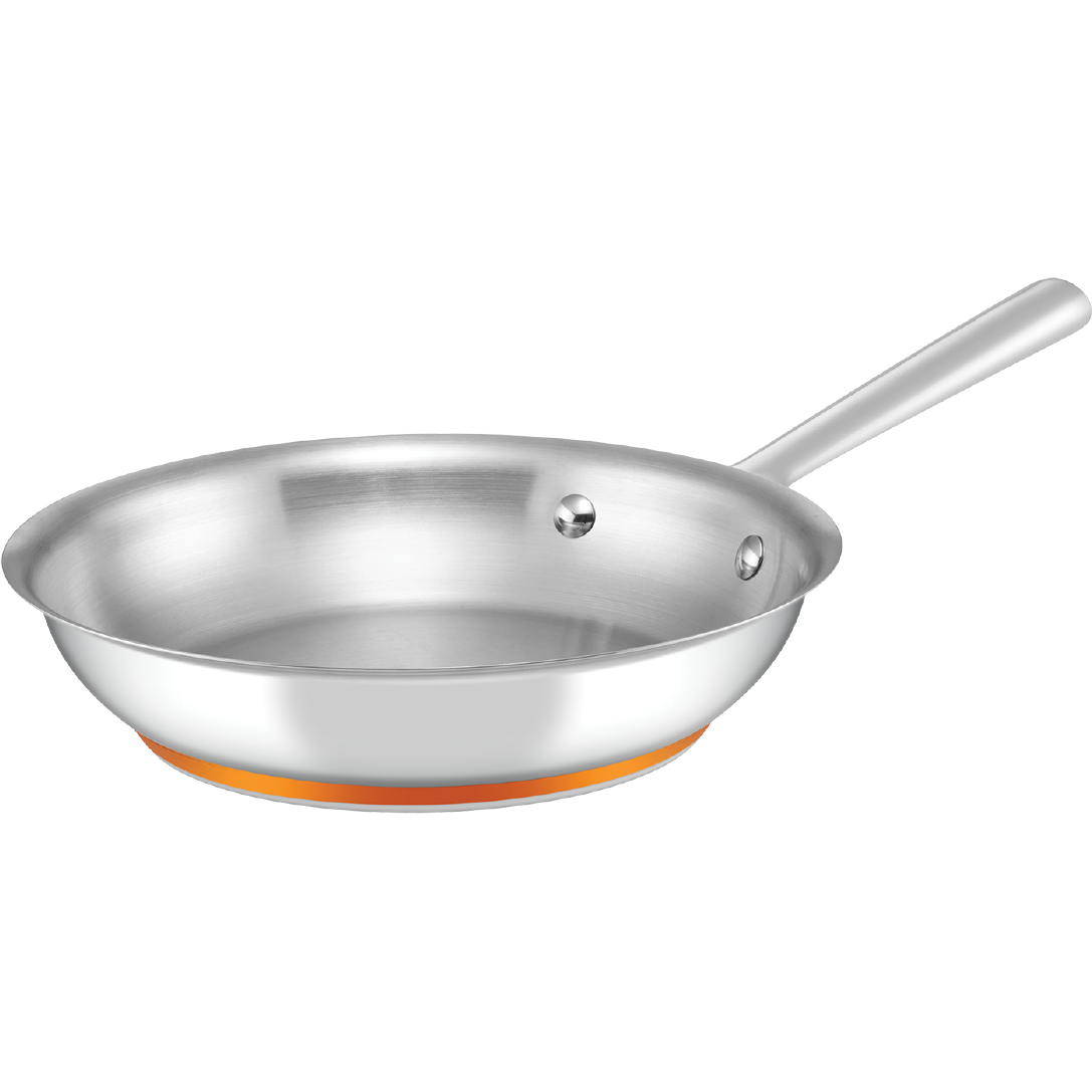 Poêle française en acier inoxydable 24cm