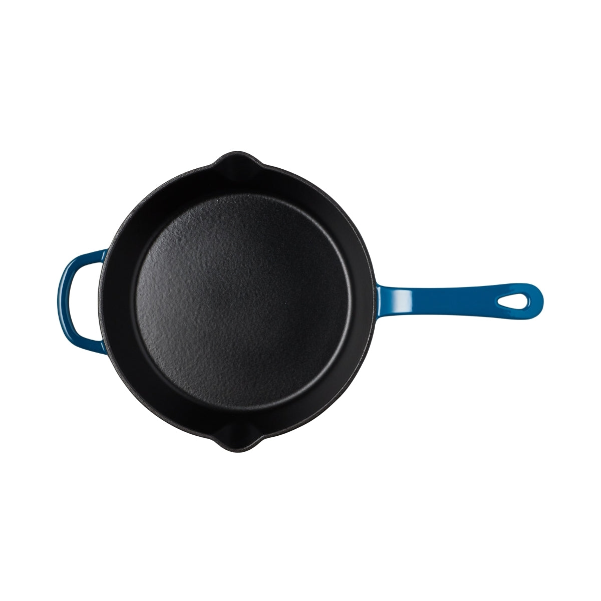 Poêle en fonte bleu nuit 26cm, livrée en coffret cadeau