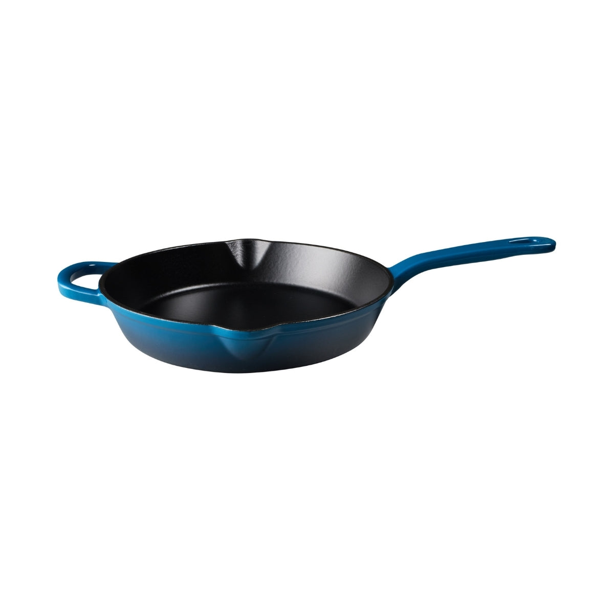 Poêle en fonte bleu nuit 26cm, livrée en coffret cadeau