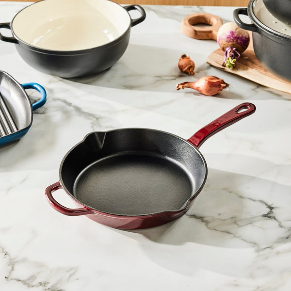 Poêle en fonte Merlot 26 cm avec coffret cadeau