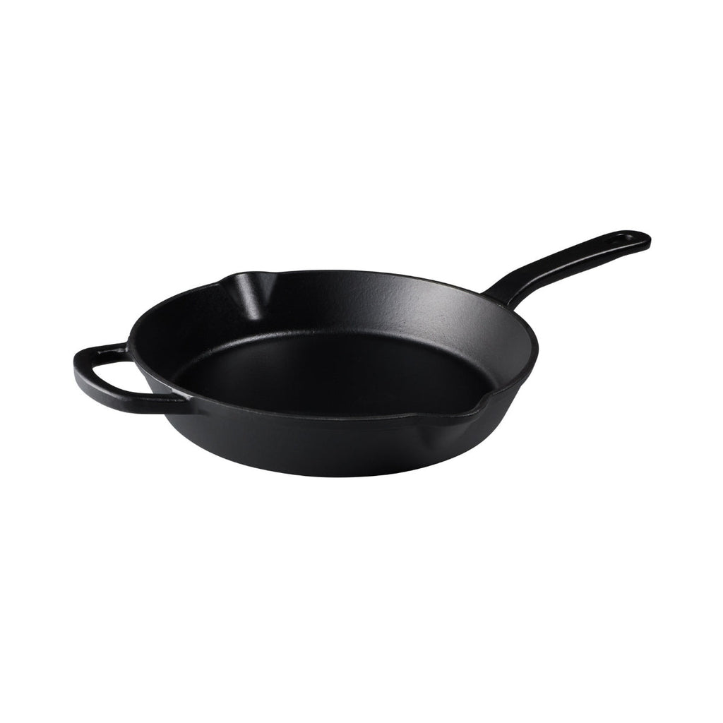 Poêle en fonte noire 26 cm avec emballage cadeau