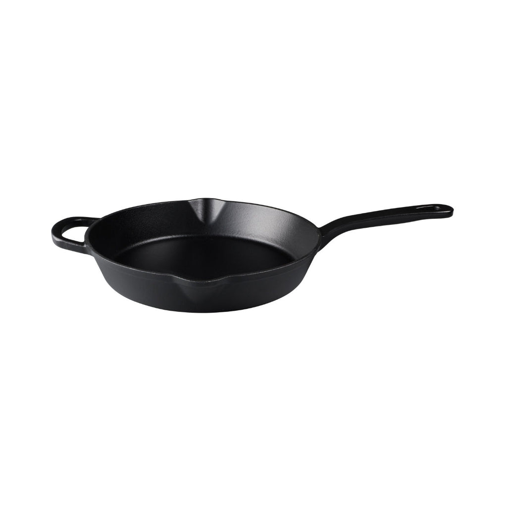 Poêle en fonte noire 26 cm avec emballage cadeau