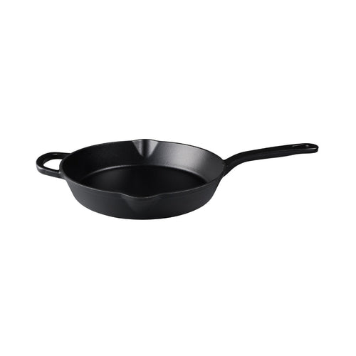 Poêle en fonte noire 26 cm avec emballage cadeau