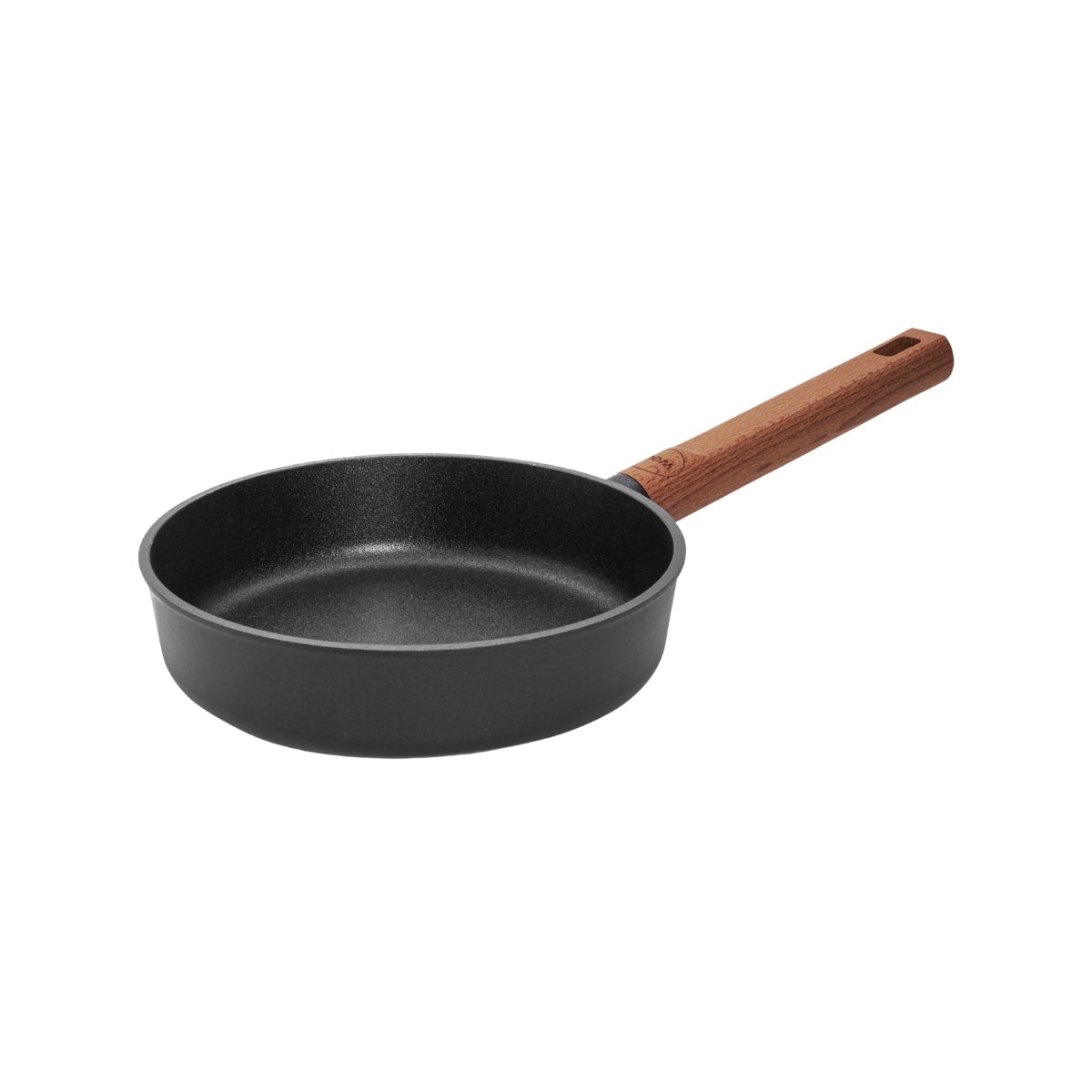 Poêle à frire, manche en bois, 20cm