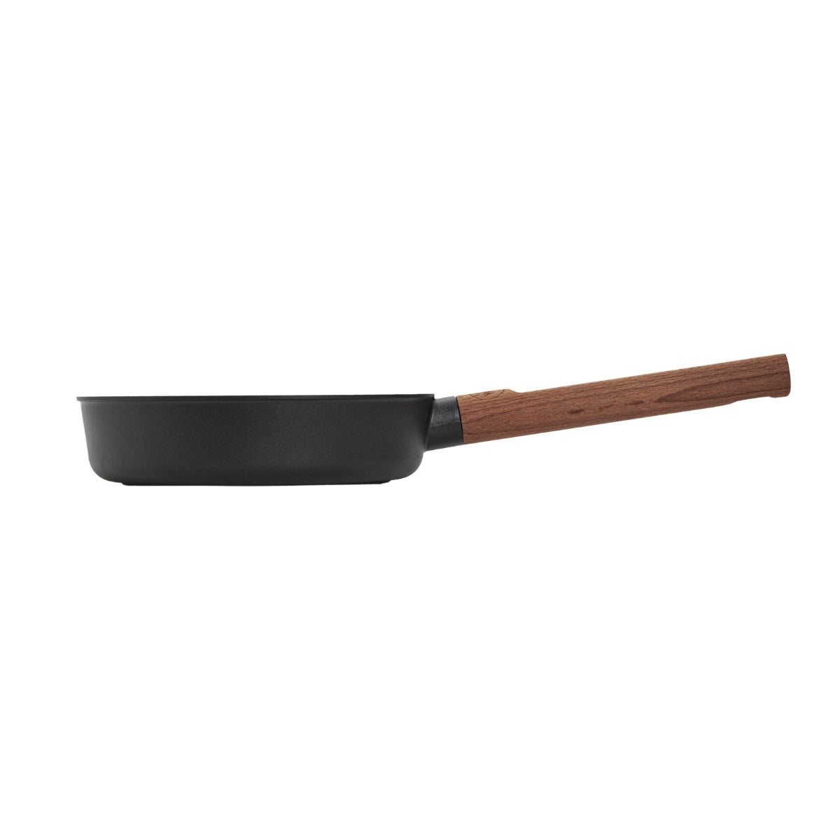 Poêle à frire, manche en bois, 20cm