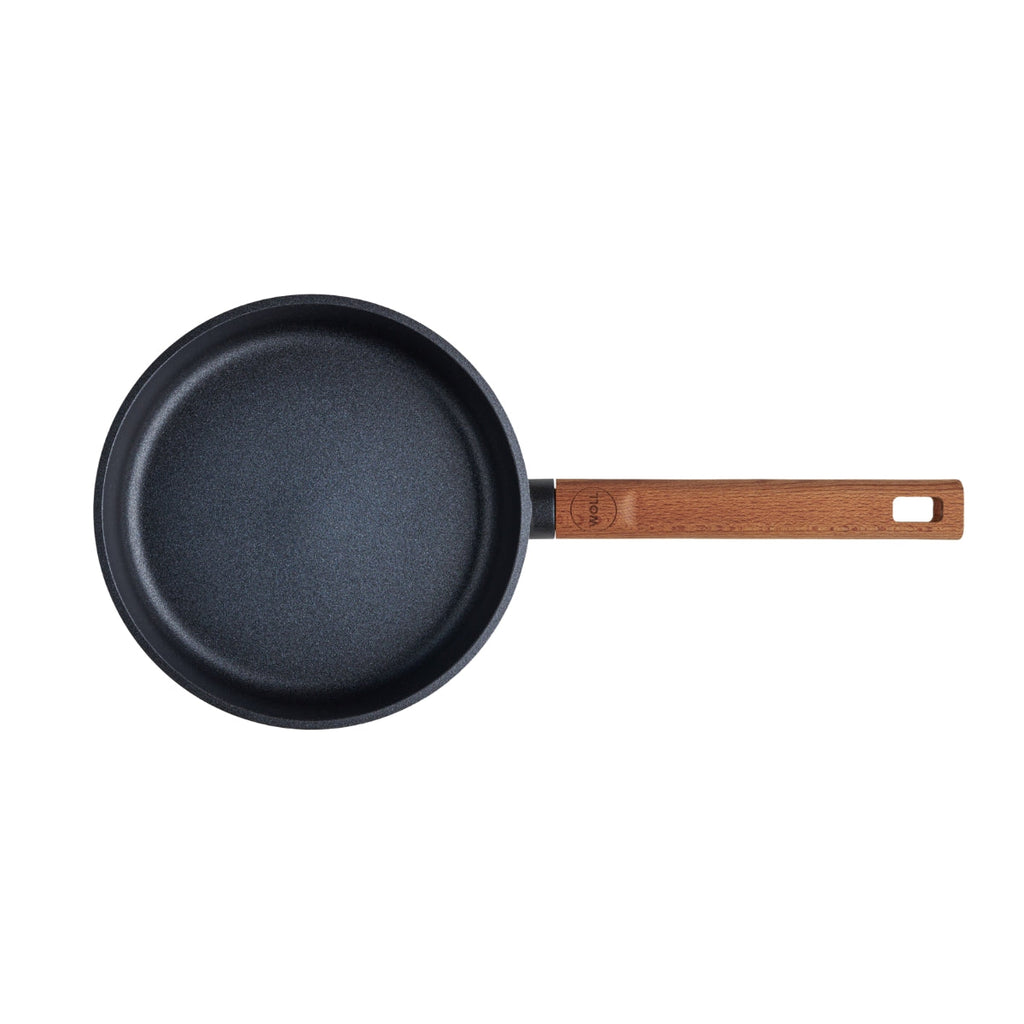 Poêle à frire, manche en bois, 20cm