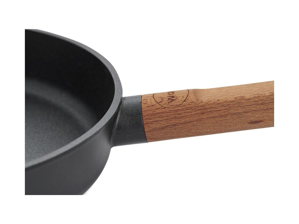 Poêle à frire manche bois 24 cm